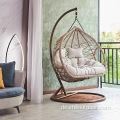 Outdoor Rattan Wicker Furniture Swing Doppelhängestuhl